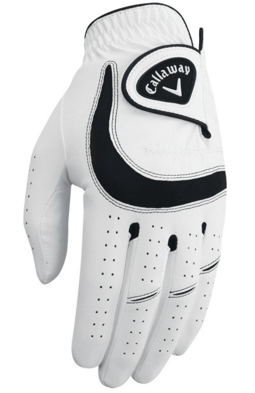Callaway Chev Soft Golf Glove, Left Handed, Hook & Loop Closure, Medium, NWT